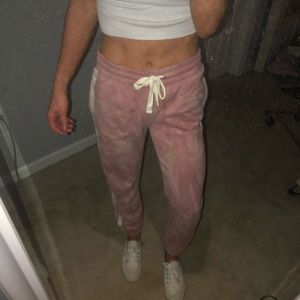 Custom dyed joggers